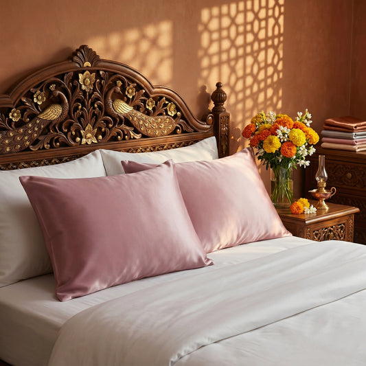 Silkova™ Satin Silk Pillow Cover