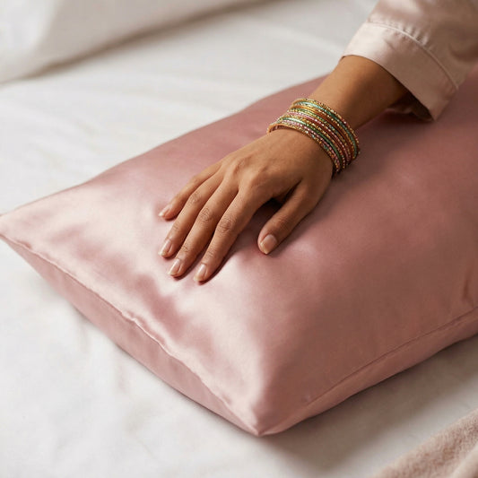 Silkova™ Satin Silk Pillow Cover